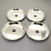 Stainless Steel quarter-size Plates  – Kitchen Utensil