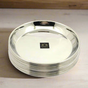 Stainless Steel quarter-size Plates  – Kitchen Utensil