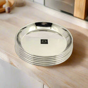 Stainless Steel quarter-size Plates  – Kitchen Utensil