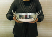 Aluminium Induction Base Kadhai 
