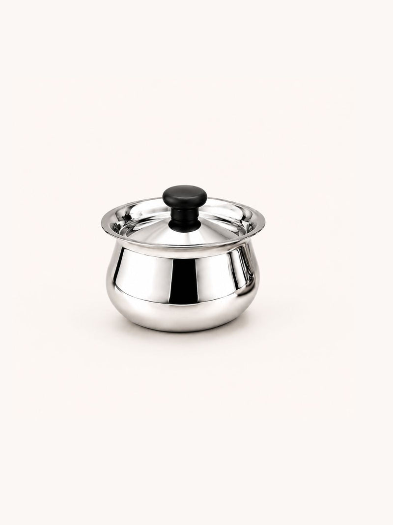 nyra-kitchenware-stainless-steel-serving-handi-with-lid-glossy-mirror-finish-serving-pot-curry-gravy-dal-sabzi-rice-biryani-serving-bowl-easy-grip-knob