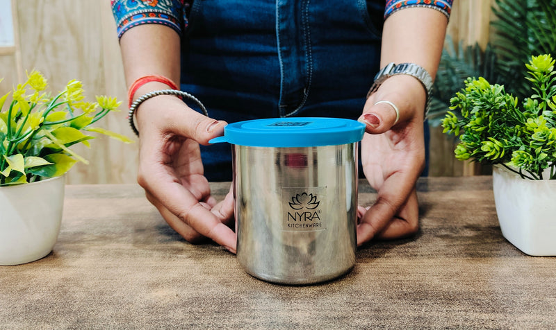 Stainless Steel Leak-Proof Glass with Lid – Drinking Tumbler