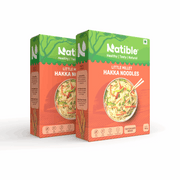 Natible Little Millet Hakka Noodles Variety Pack – Millet Based Instant Noodles (6.77 oz)