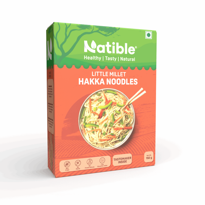 Natible Little Millet Noodles and Foxtail Millet Noodles – Millet Based Instant Noodles