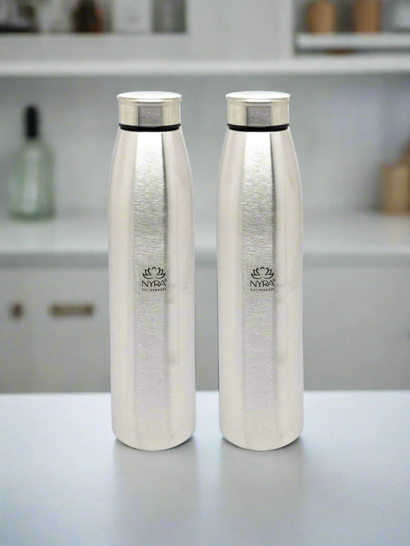 Stainless Steel Single-Walled Water Bottle with a String – Water Bottle