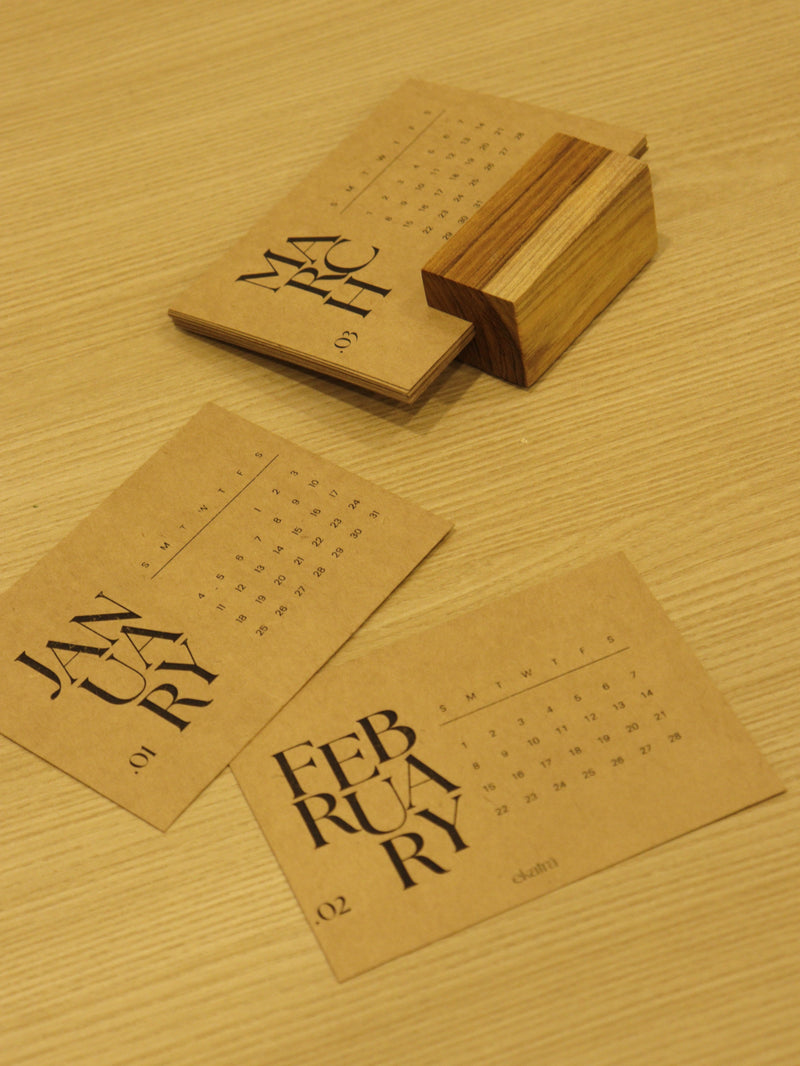 ekatrahandmade-desk-2026-calendar
