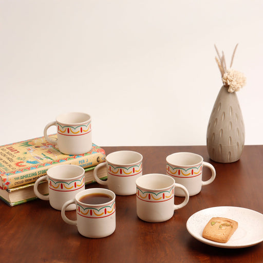local-kala-everyday-classic-rangoli-ii-tea-cups-set-of-6