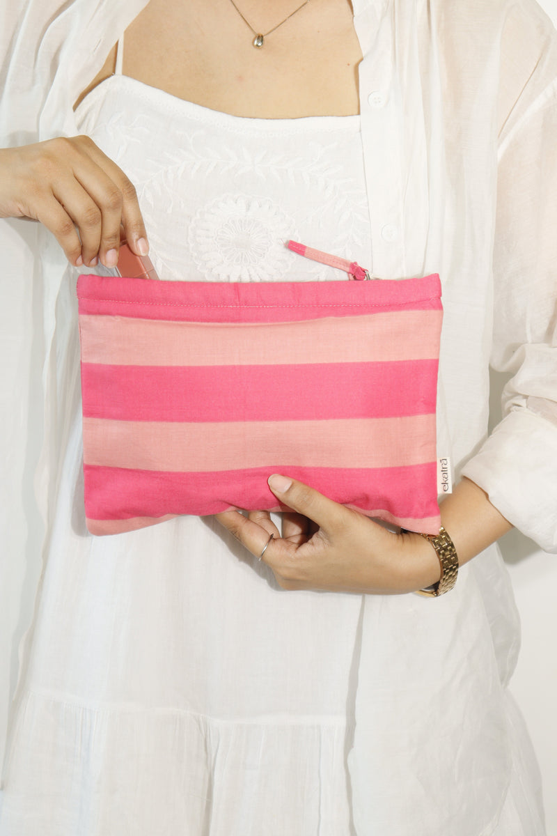 ekatrahandmade-sustainable-cotton-travel-pouch-organizer-by-ekatra-elephant-motif