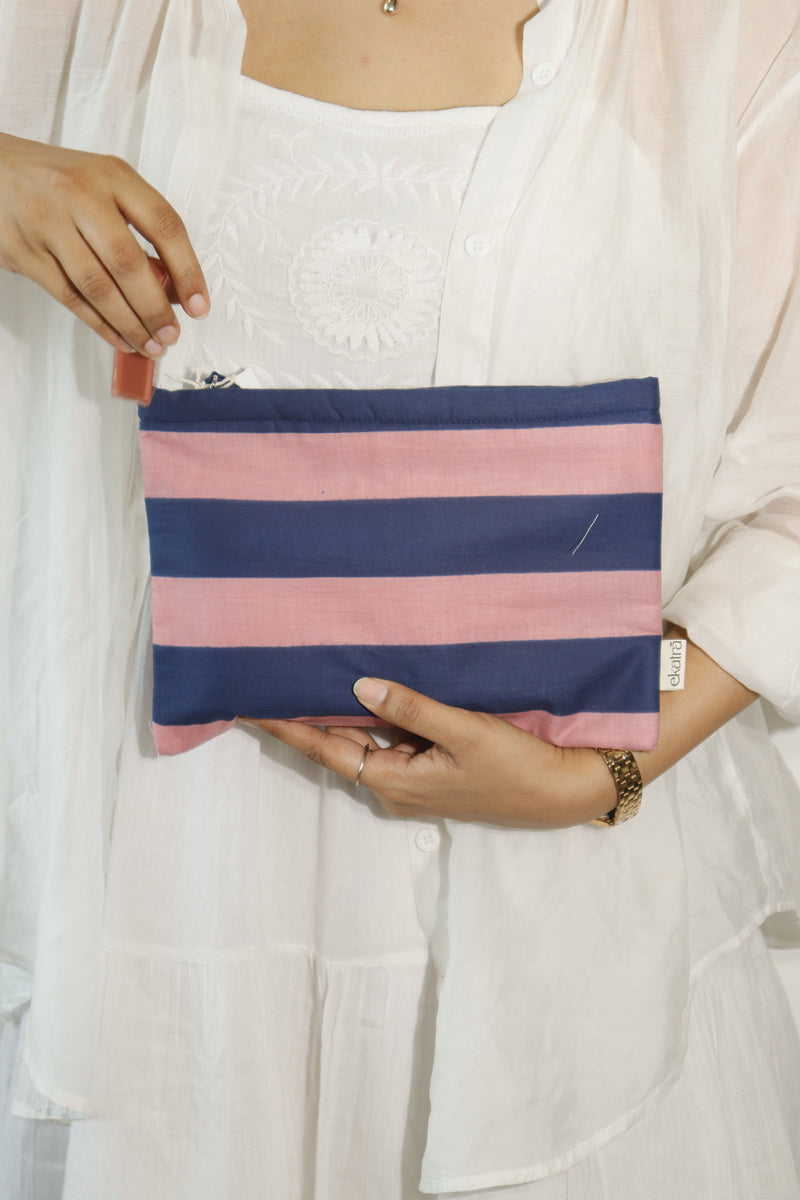 ekatrahandmade-sustainable-cotton-travel-pouch-organizer-by-ekatra-elephant-motif