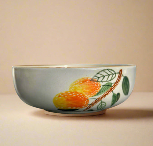 Nurture India Mango Ceramic Bowl Large