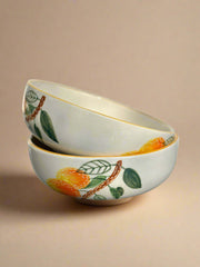 Nurture India Mango Ceramic Bowl Large