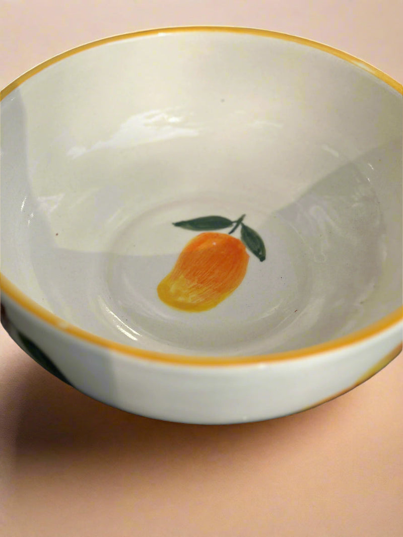Nurture India Mango Ceramic Bowl Large