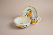 Nurture India Mango Ceramic Breakfast 3-Piece Set