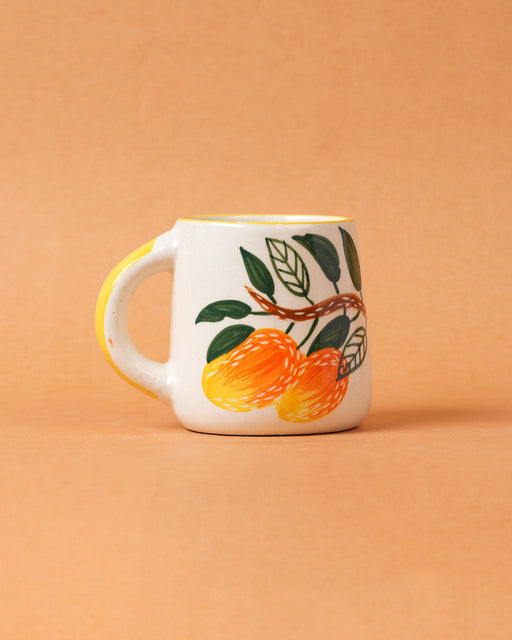 Nurture India Mango Ceramic Mug 10-oz
