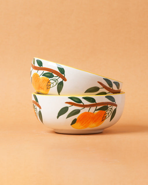 Nurture India Mango Ceramic Small Bowls