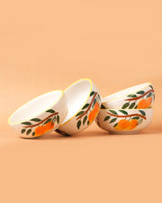 Nurture India Mango Ceramic Small Bowls