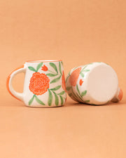 Nurture India Marigold Ceramic Mug 10-oz