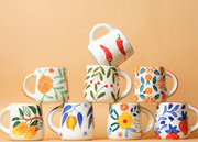 Nurture India Multi Color Art Mugs