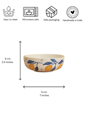 Nurture India Italian Lemon Summer Breakfast 3-Piece Set