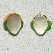 Nakashi painting : Wall Mask Green(Mask Work) – Decor Wall Mask