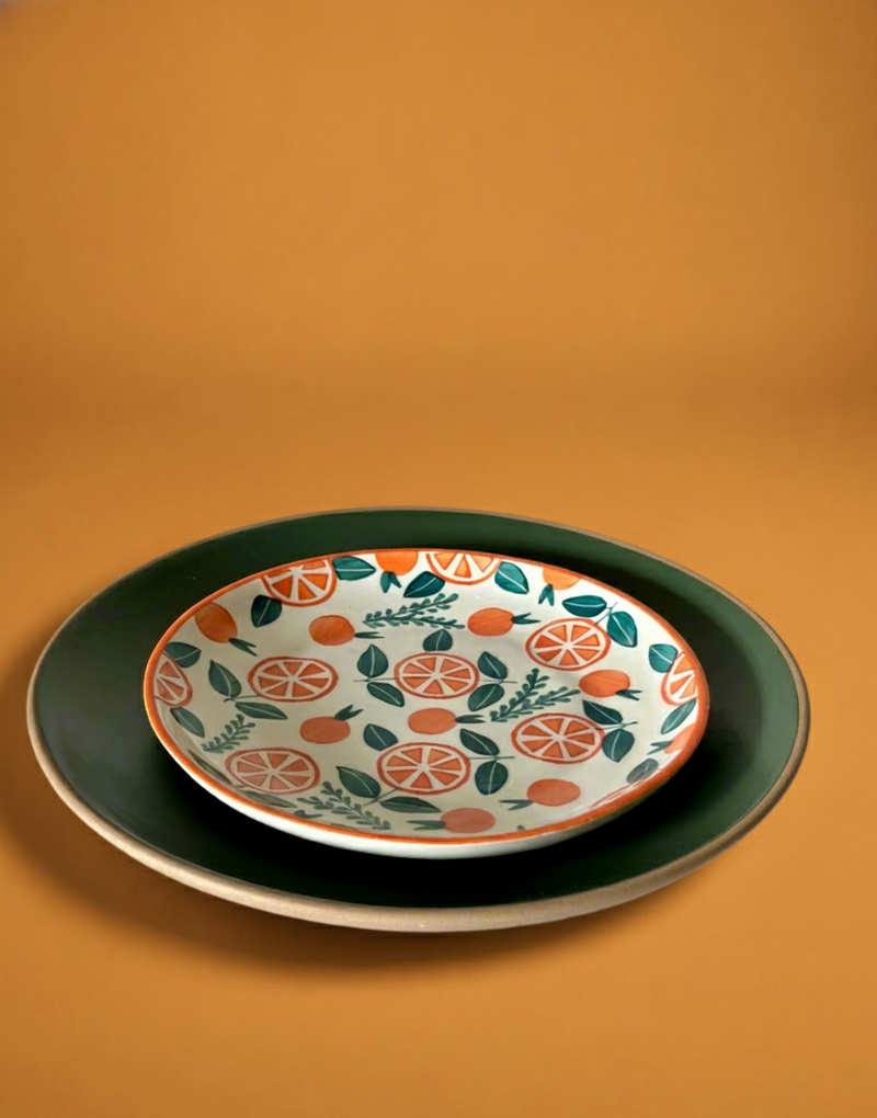 Nurture India Orange Snack Plate Combo