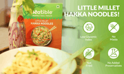 Natible Little Millet Hakka Noodles Variety Pack – Millet Based Instant Noodles (6.77 oz)