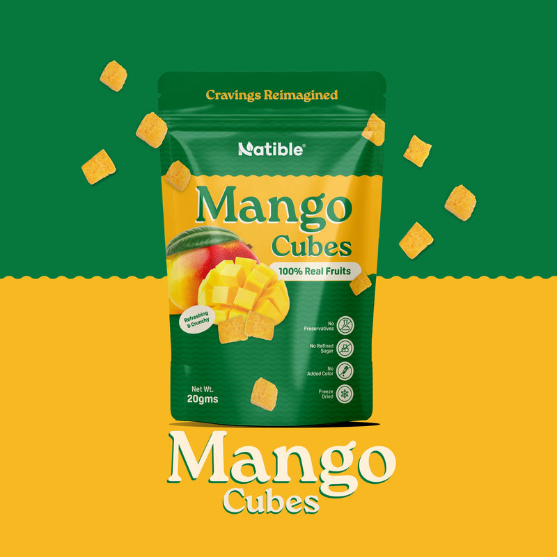 Natible Mango Freeze Dried – Naturally Fruity Snack
