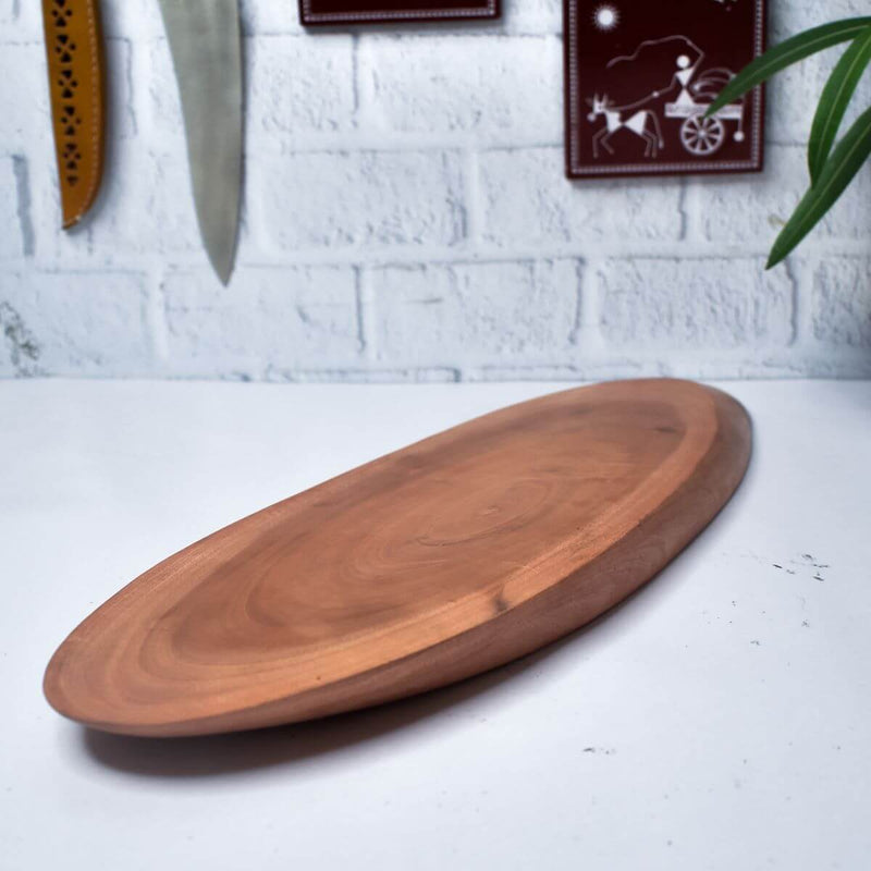 Natural Shape Neem Wood Chopping Board – Kitchen Utensil