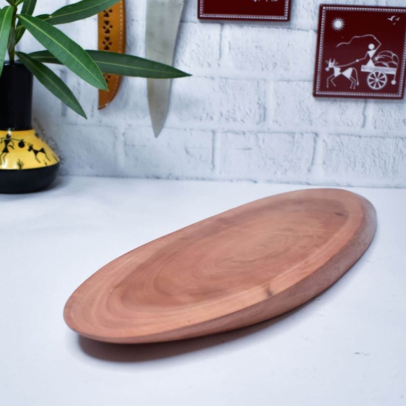 Natural Shape Neem Wood Chopping Board – Kitchen Utensil