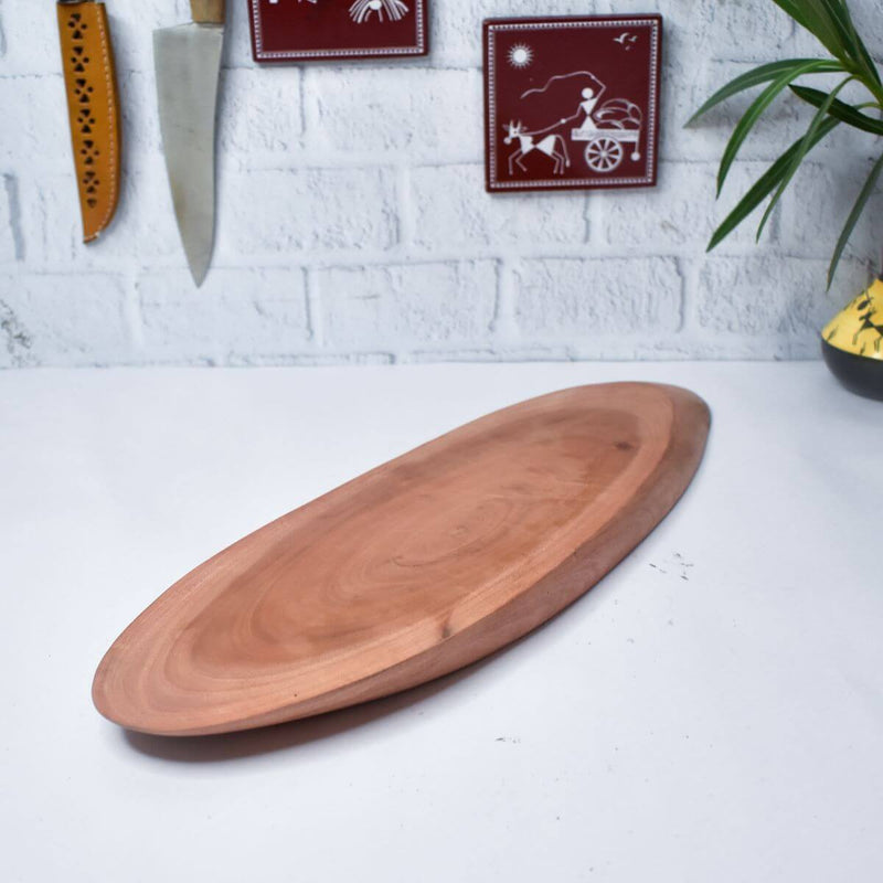 Natural Shape Neem Wood Chopping Board – Kitchen Utensil