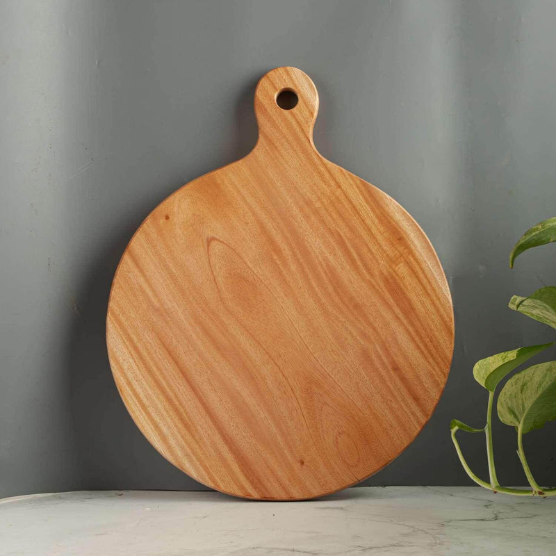 Neem Wood Chopping Board Compact Round – Cutting Board