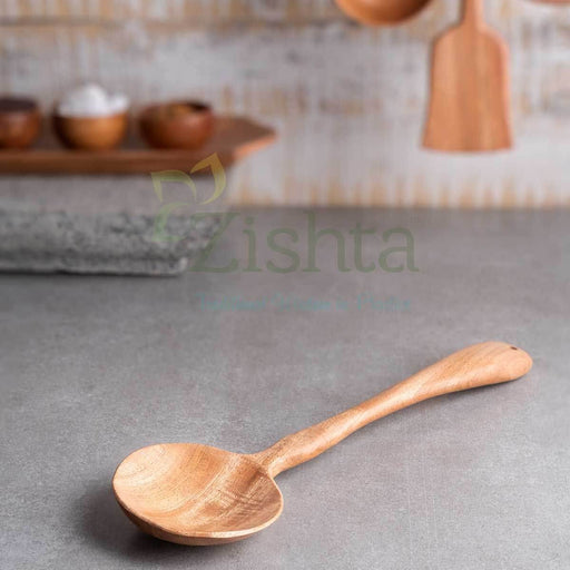 Neem Wood Ladle-Curry – Tadka Ladle