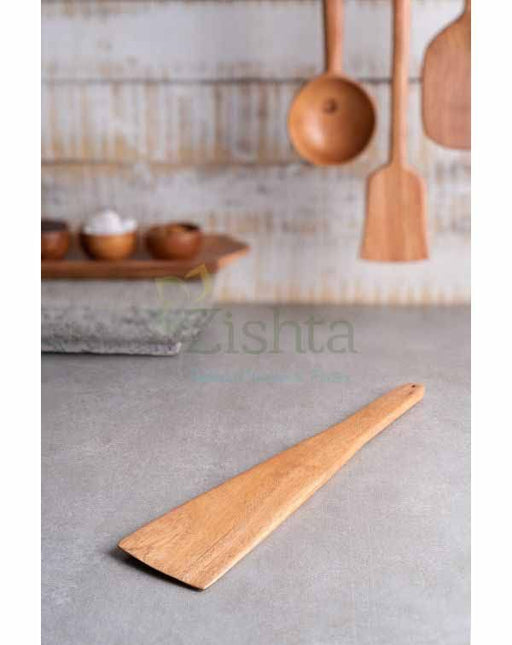 Neem Wood Ladle-Dosa – Tadka Ladle