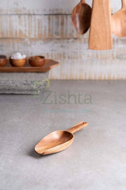 Neem Wood Ladle-Flour – Tadka Ladle