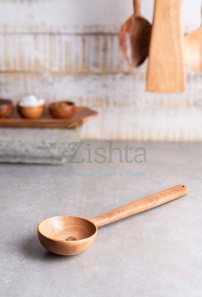 Neem Wood Ladle-Gravy – Tadka Ladle