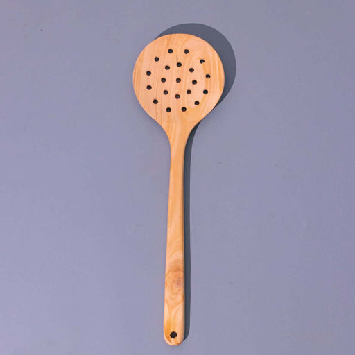 Neem Wood Ladle - Skimmer – Serving Ladle