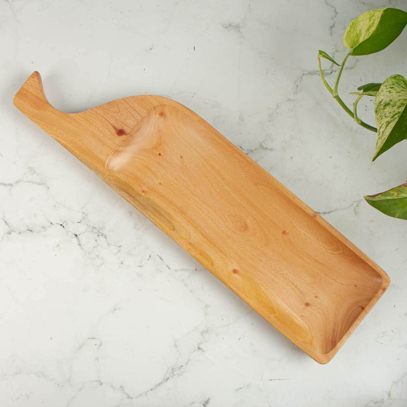 Neem Wood Platter – Utensil