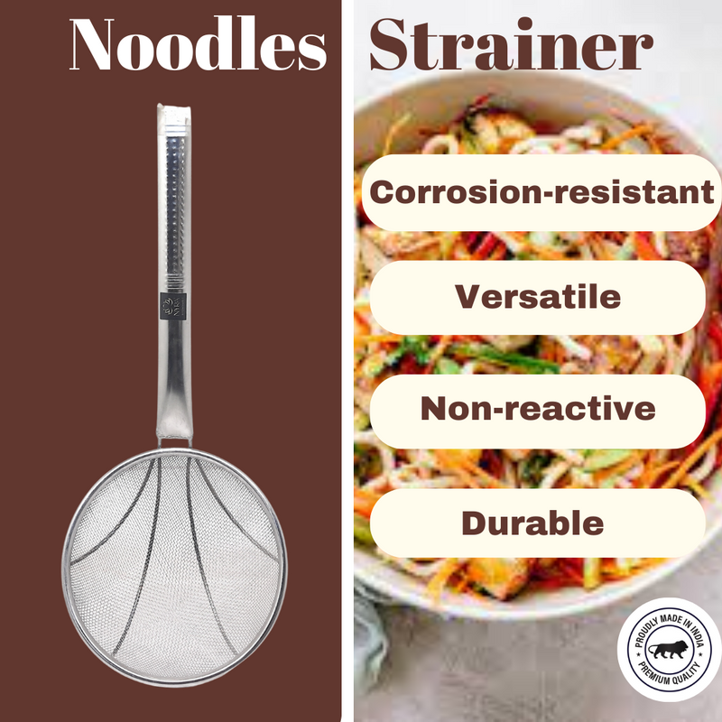 Stainless Steel Wire Strainer – Kitchen Utensil