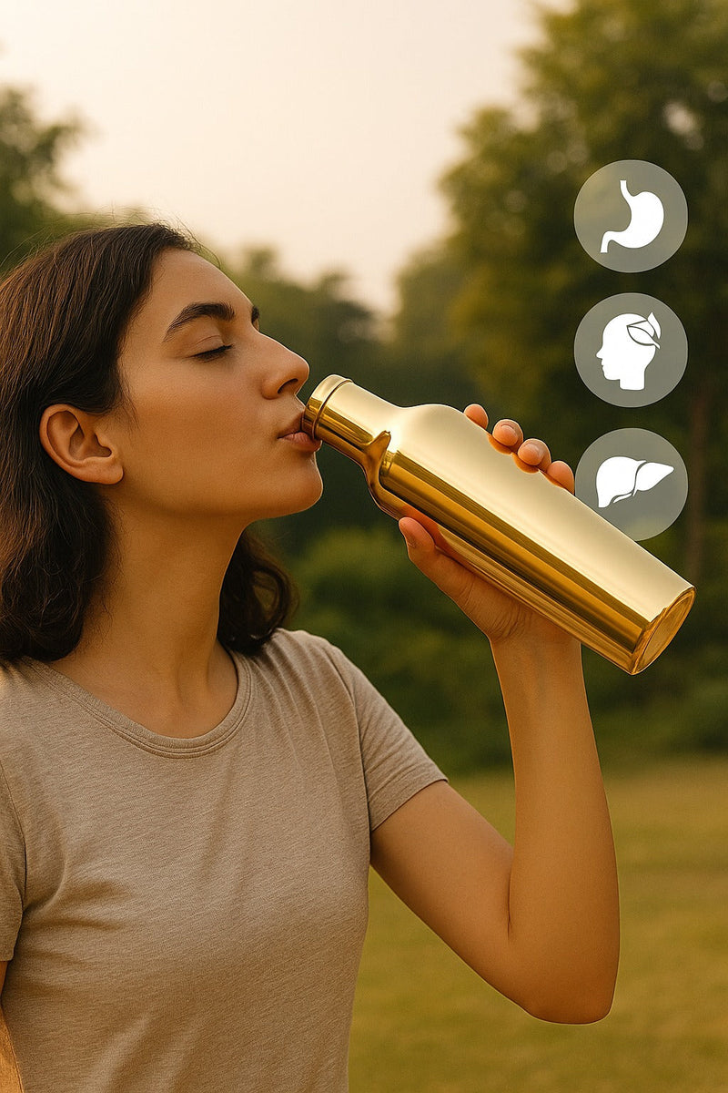 Pure Bronze Water Bottle – Water Bottle