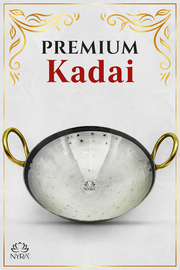 Iron/Loha Hammered Wok/Kadhai for Cooking – Cooking Kadai