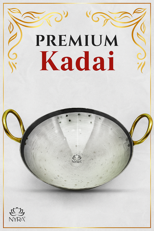 Iron/Loha Hammered Wok/Kadhai for Cooking – Cooking Kadai