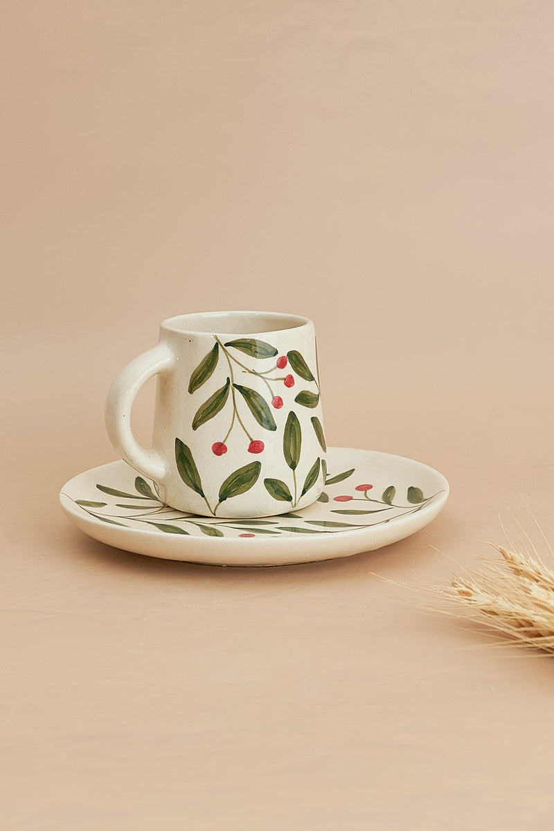 Nurture India Olive Leaf Breakfast 3-Piece Set