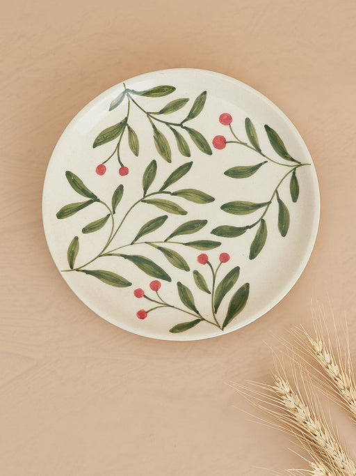 Nurture India Olive Leaf Bowl Snack Plate Gift Box