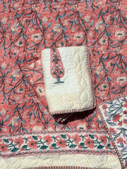 aenak-yellow-lily-handblock-printed-reversible-quilted-cotton-bedcover-set