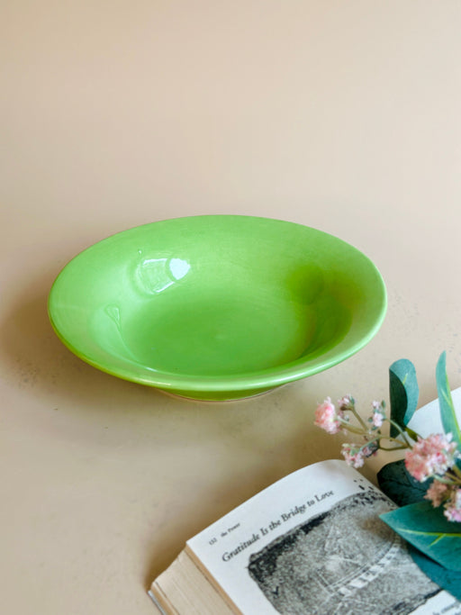 Nurture India Have It All Pasta Bowl Parrot Green