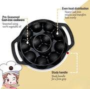 Traditional Cast Iron Appam Pan – Kitchenware