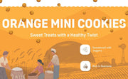 Natible Natible Probiotic Orange Mini Cookies Variety Pack – Wholesome Snack Cookies (5.29 oz)