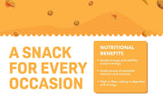 Natible Natible Probiotic Orange Mini Cookies Variety Pack – Wholesome Snack Cookies (5.29 oz)