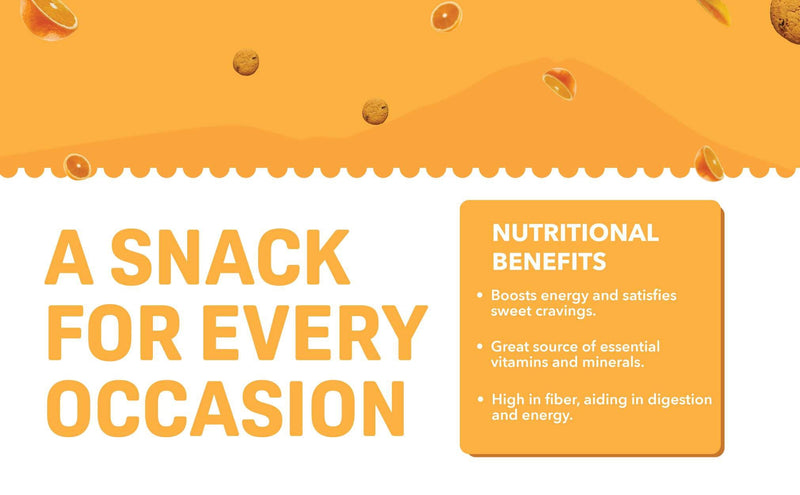 Natible Natible Probiotic Orange Mini Cookies Variety Pack – Wholesome Snack Cookies (5.29 oz)