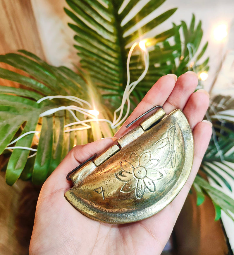 Pure Brass Gujiya / Karjikai Mould – Kitchen Utensil